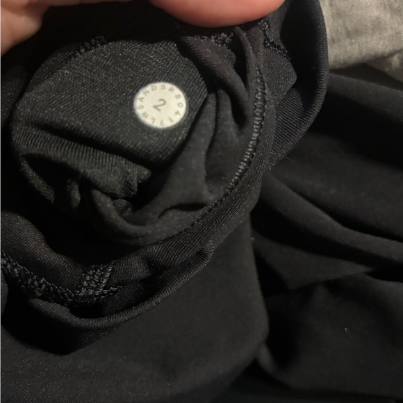 LULULEMON wunder under high rise leggings with logo size 2 - Picture 6 of 6